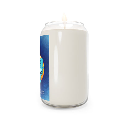 Aquarius Scented Soy Candle, Zodiac Decor, Birthday Gift, Relaxing Ambiance, Home Fragrance, Astrology Gift, Personalized Candle